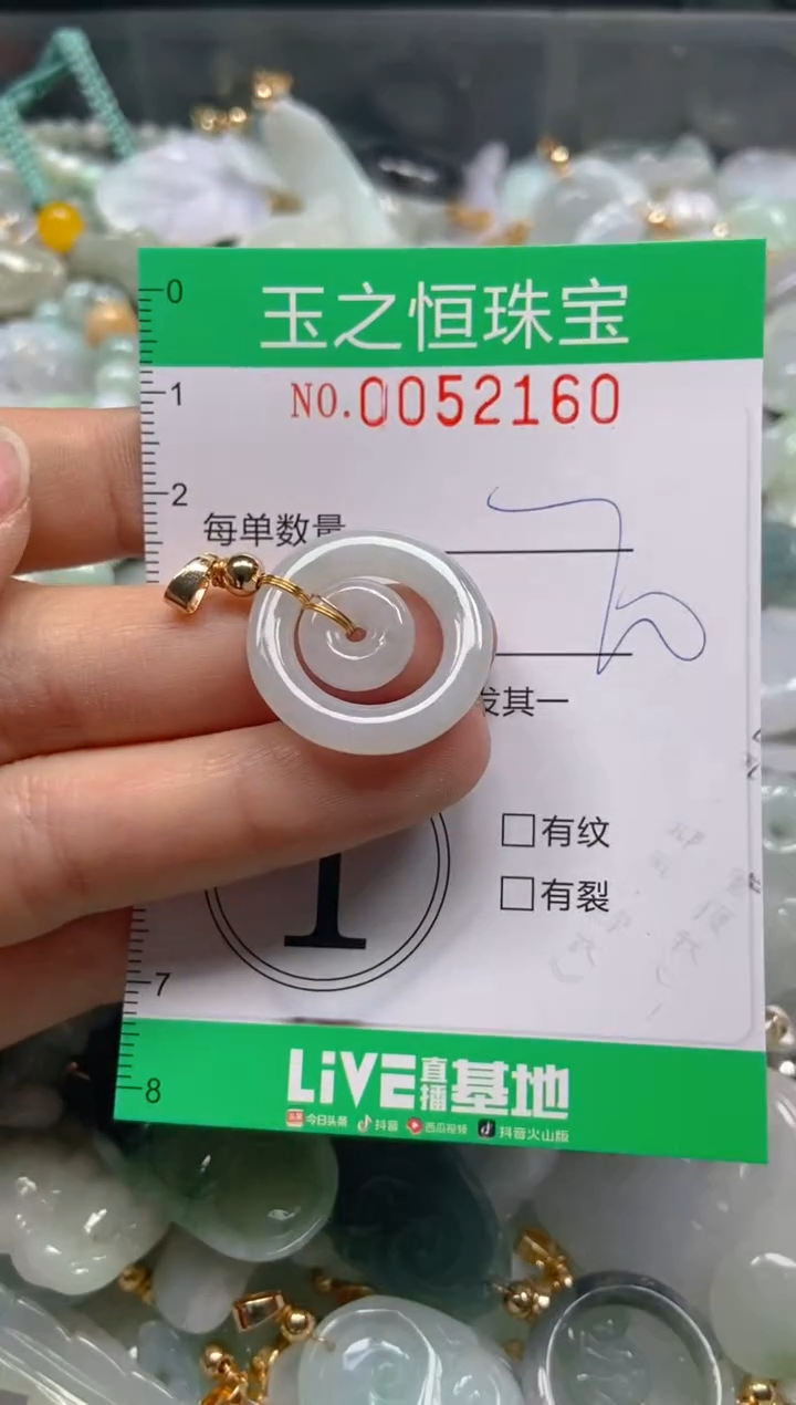 【闪购商品】翡翠颈饰未镶嵌闪购0052160