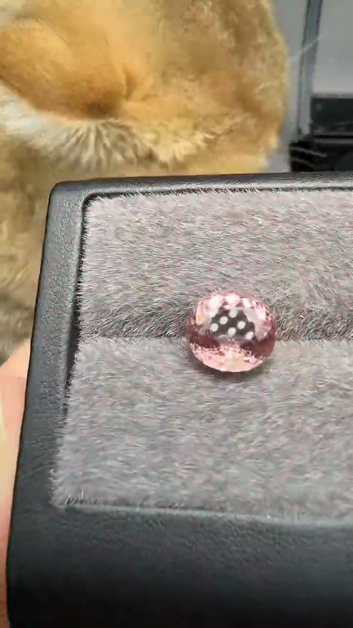 【闪购商品】碧玺落日色椭圆未镶嵌3.9ct-A462-1p