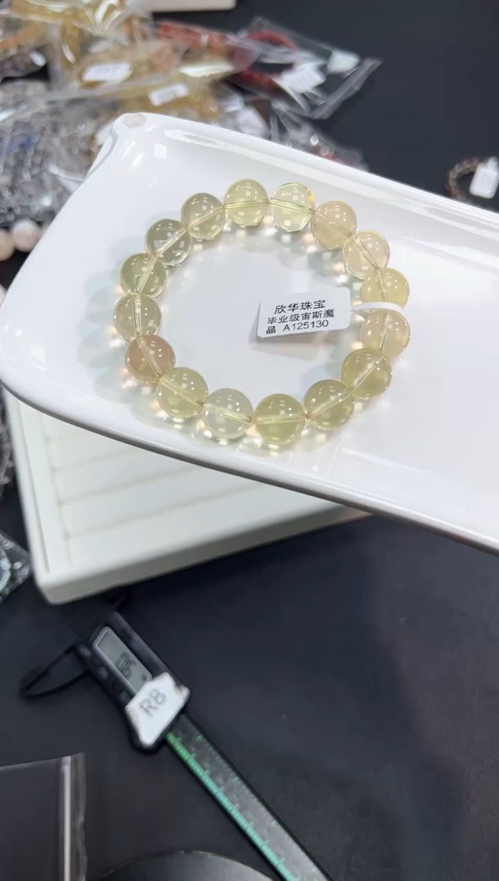 【闪购商品】水晶手串未镶嵌19f多样性发其一/1条13mm默认微瑕
