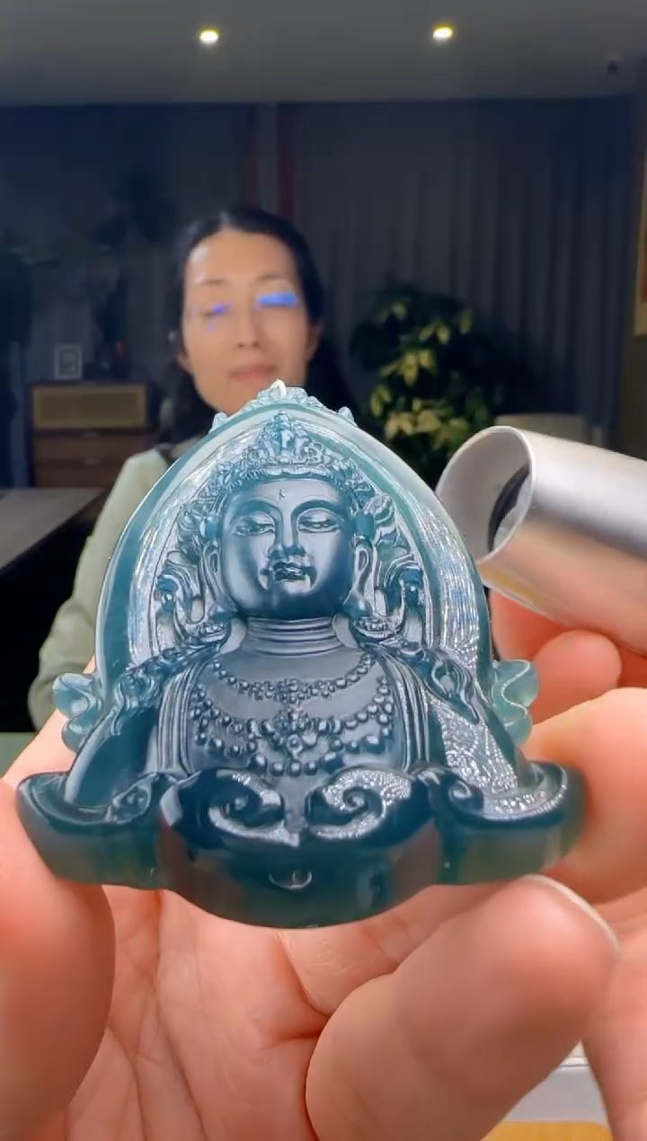 【闪购商品】翡翠吊坠(不含链)未镶嵌多样性发一DY@@WS1WX27244