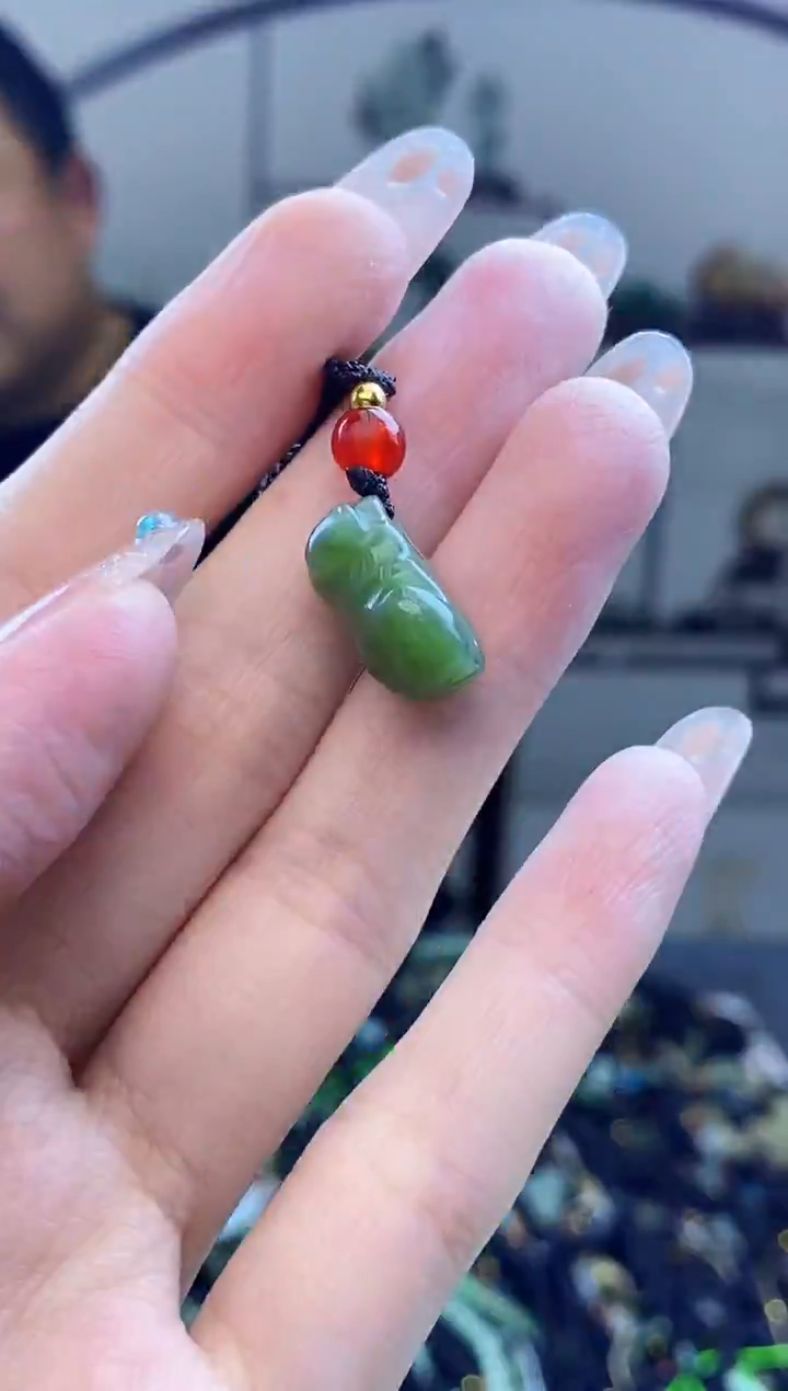 颈饰未镶嵌和田玉多样性发拍一发一