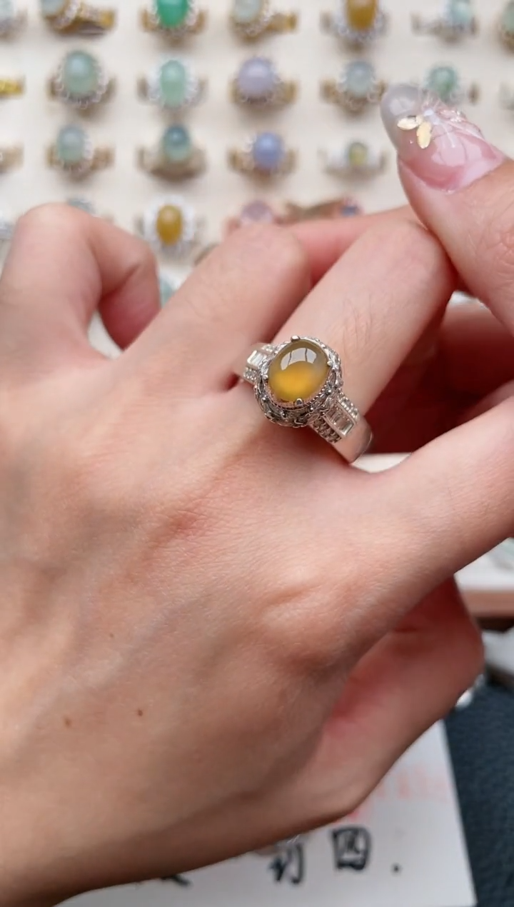 【闪购商品】翡翠戒指未镶嵌1111111111111