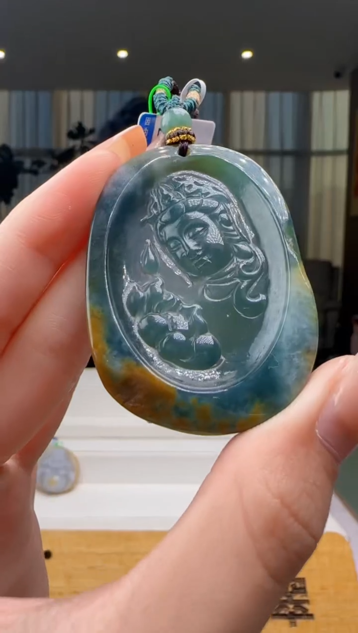 【闪购商品】翡翠吊坠(不含链)未镶嵌CC@@60B7J11853