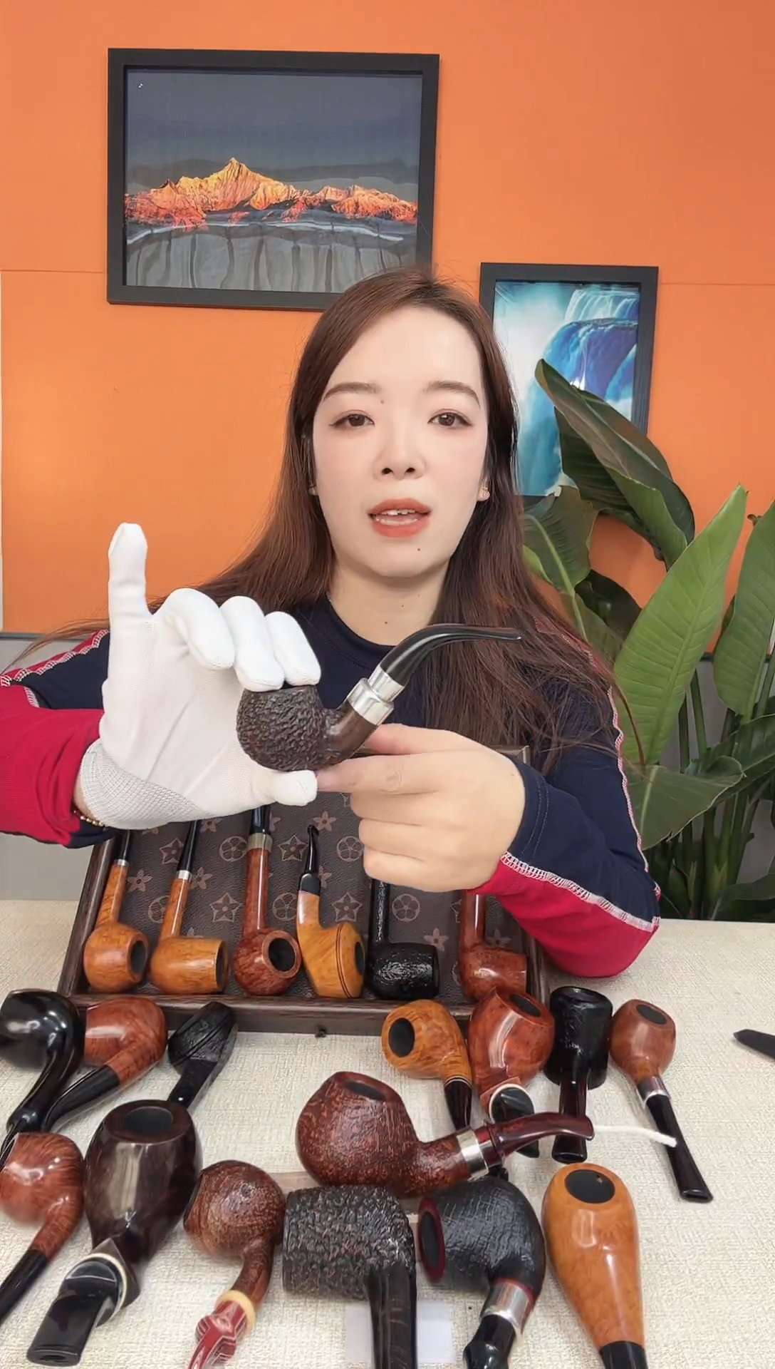 石楠木四分之三弯斗9MM