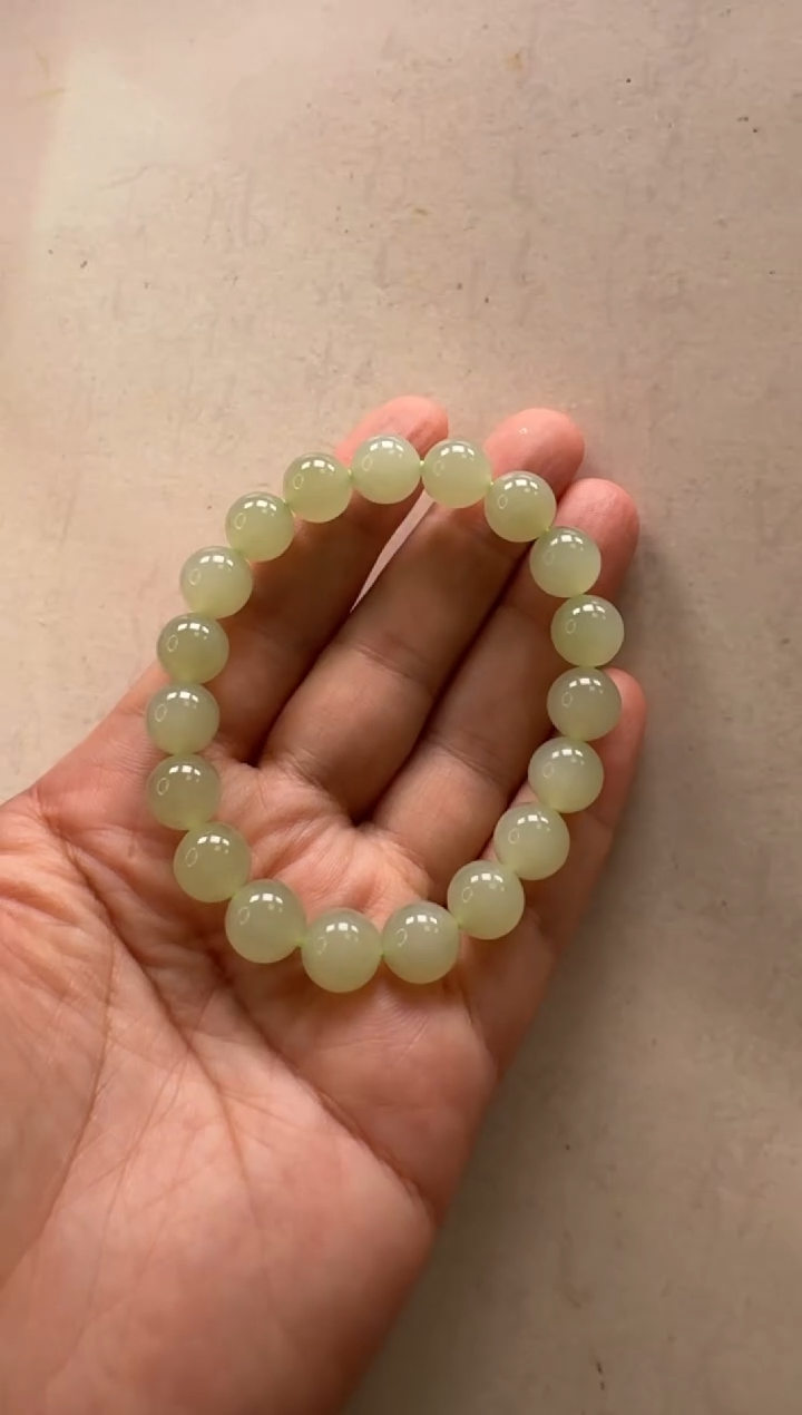 手链未镶嵌和田玉手串