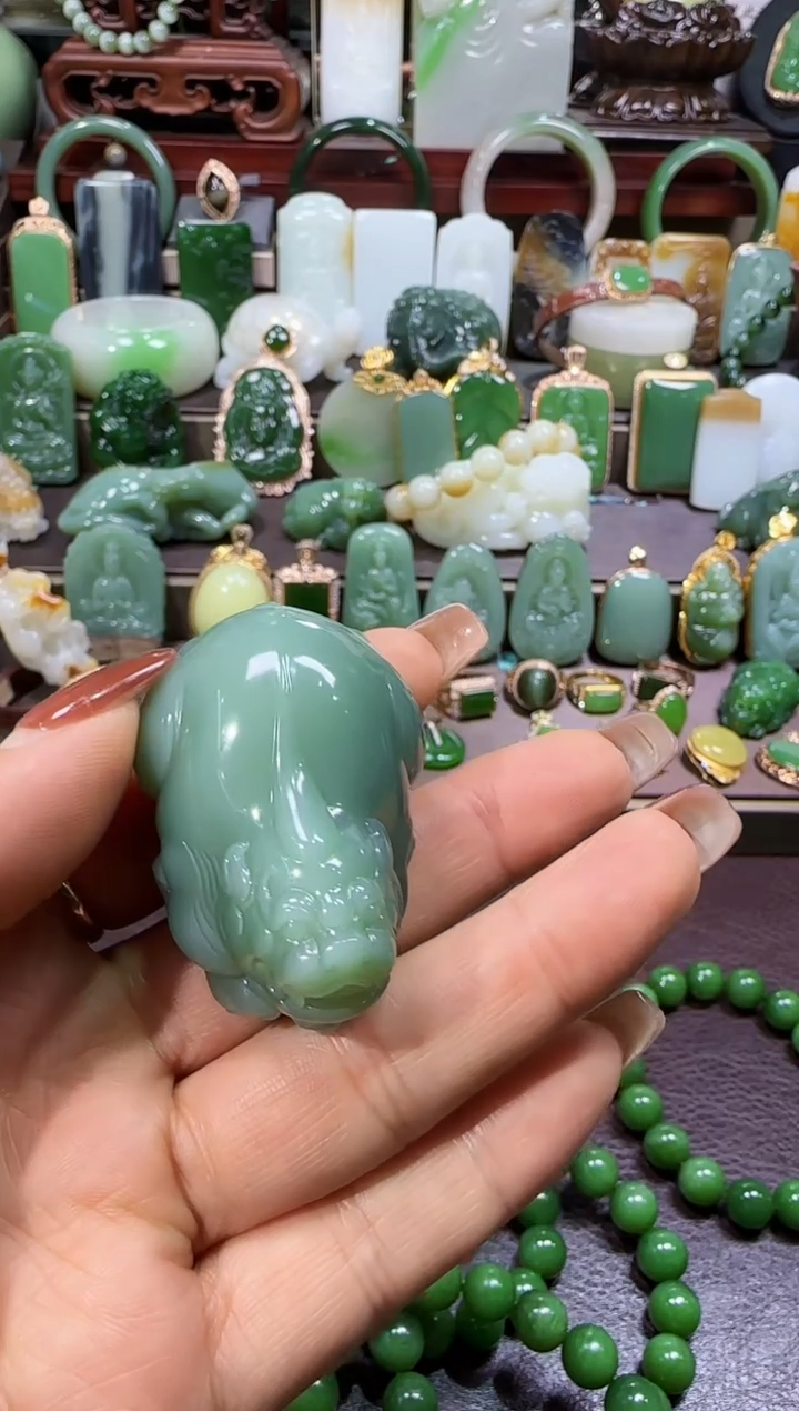 未镶嵌和田玉挂件拖**水【宏1230】25