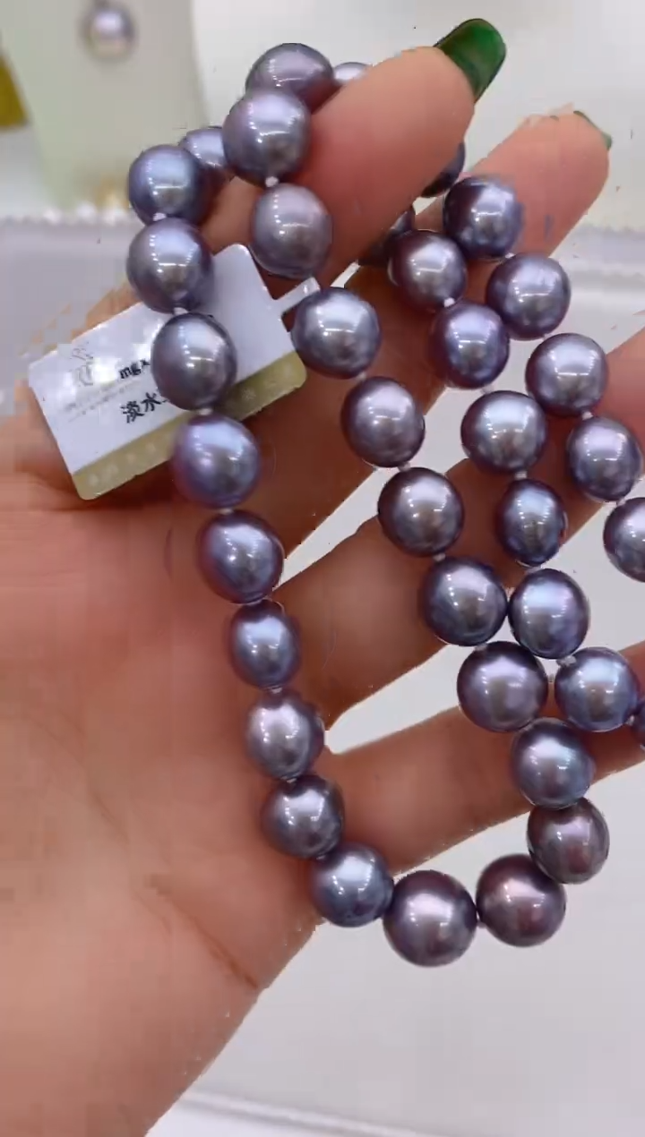 【闪购商品】淡水珍珠项链未镶嵌34 10-12mm