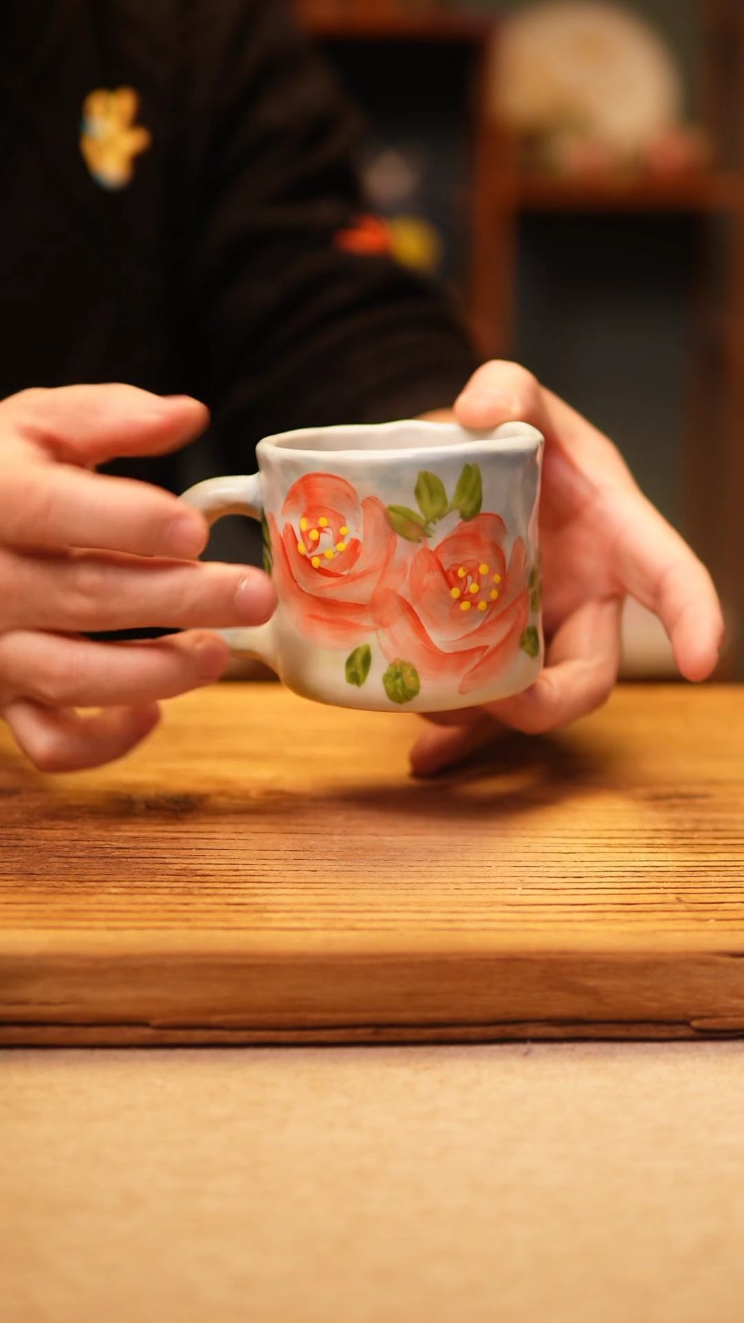 【闪购商品】@@陶园瓷舍@@纯手工手绘@高温釉下彩