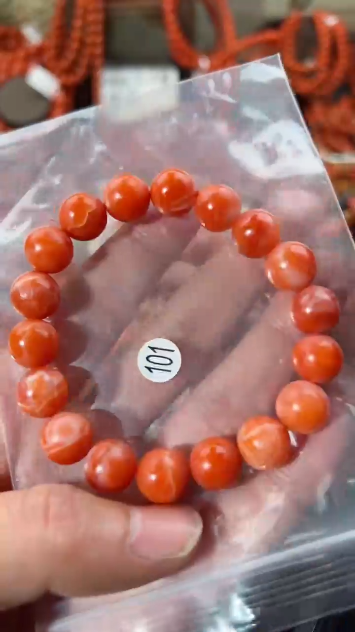 【闪购商品】南红玛瑙手串未镶嵌11