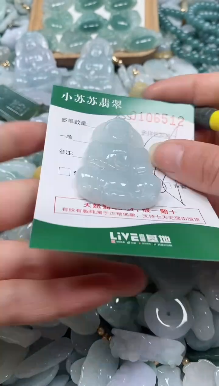 【闪购商品】翡翠颈饰未镶嵌闪购商品0106512