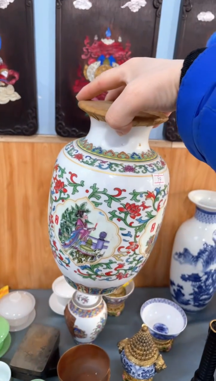 【闪购商品】1宫廷影视老旧工艺摆件