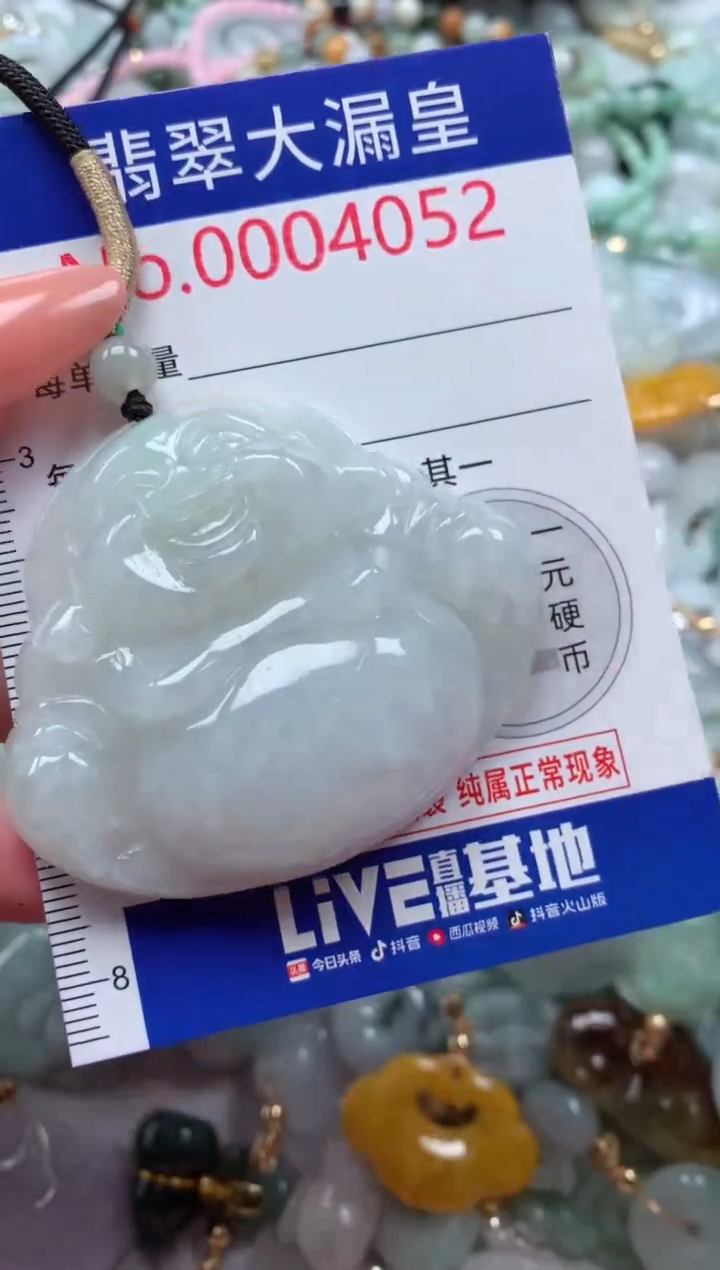 翡翠未镶嵌吊坠(不含链)4052