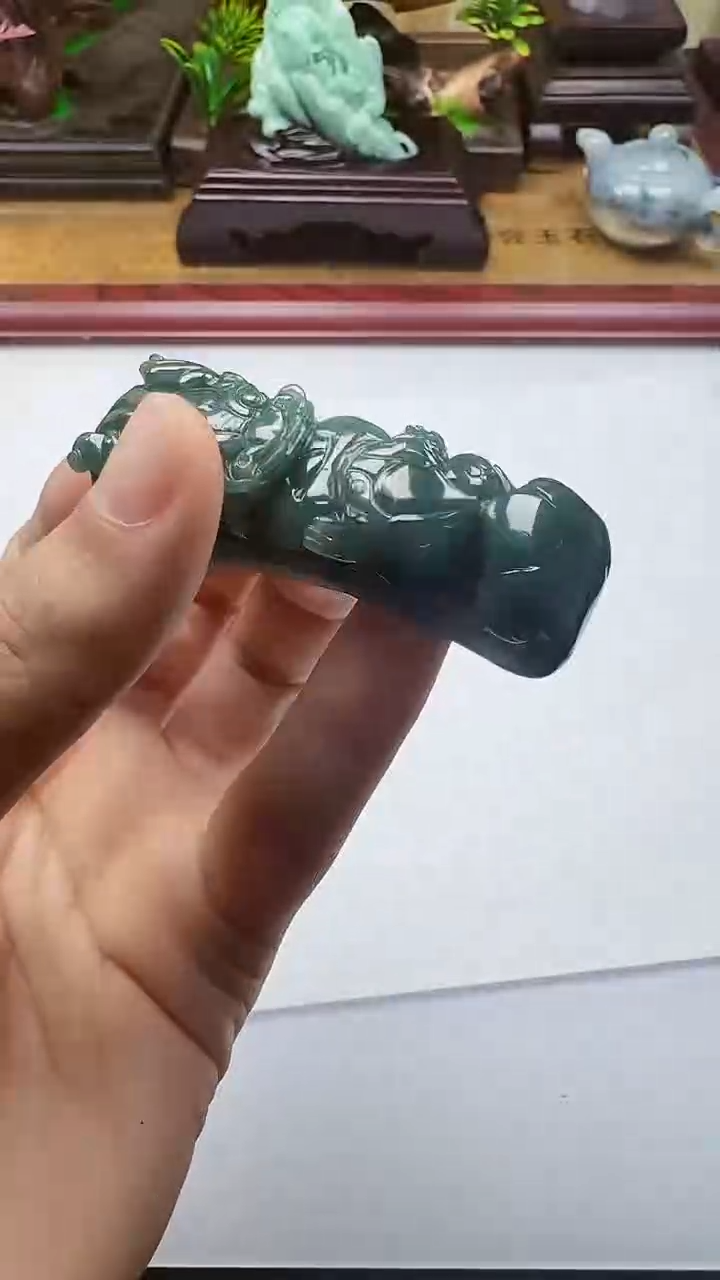 吊坠(不含链)未镶嵌翡翠1