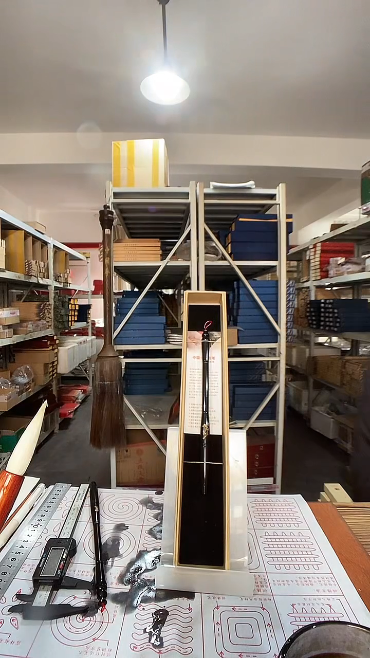 06   全黑牛角带笔套纯狼 0.6/2.6 