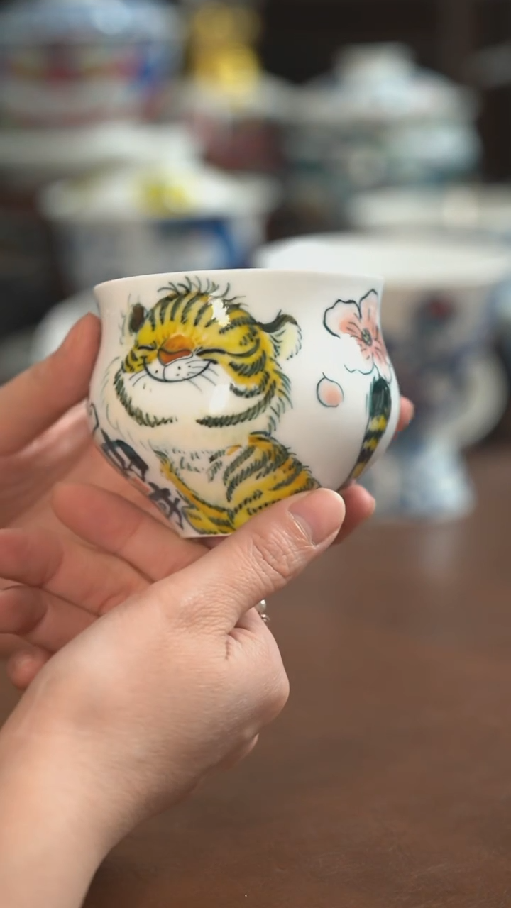 【闪购商品】昨明  陶瓷 （活动福利价）大肚杯