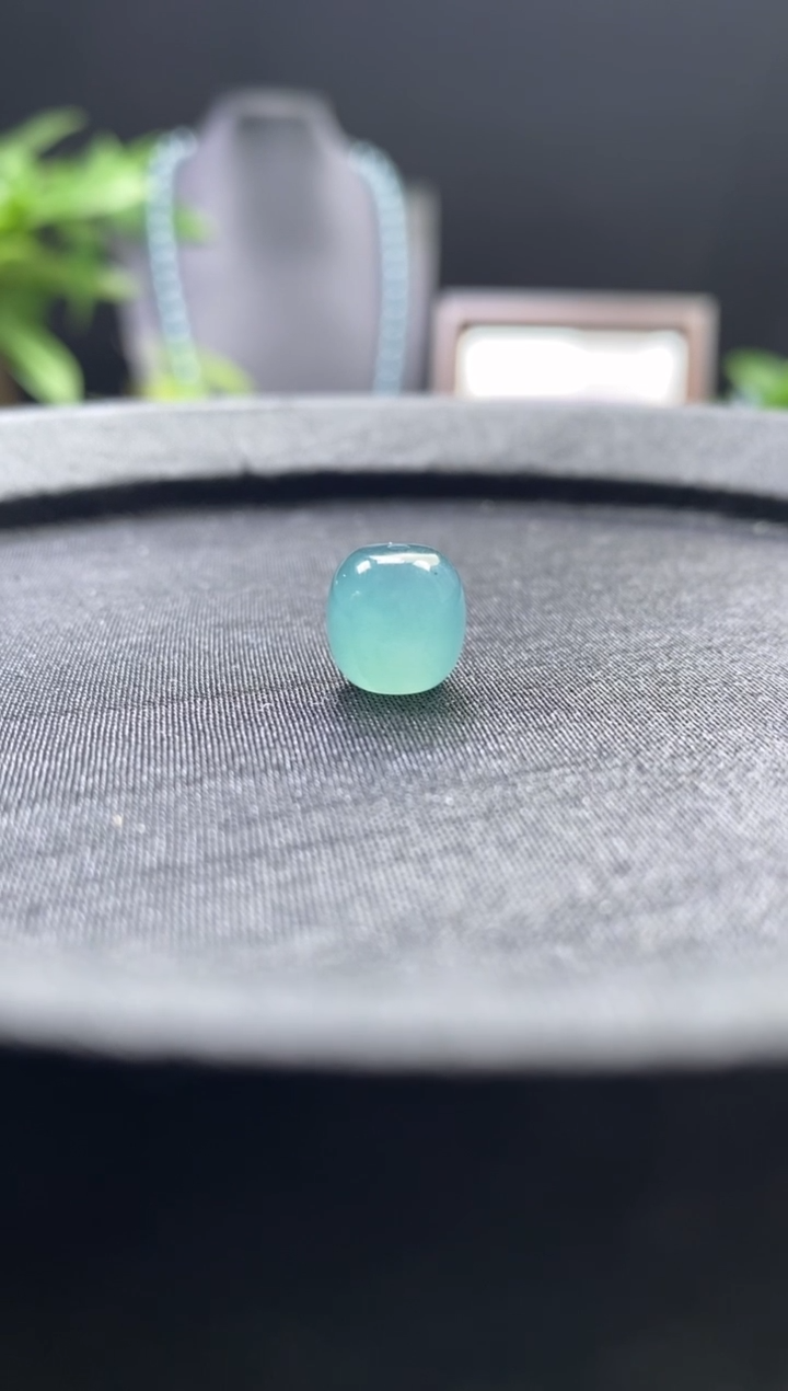 未镶嵌手链翡翠散珠卡10mm左右老型珠