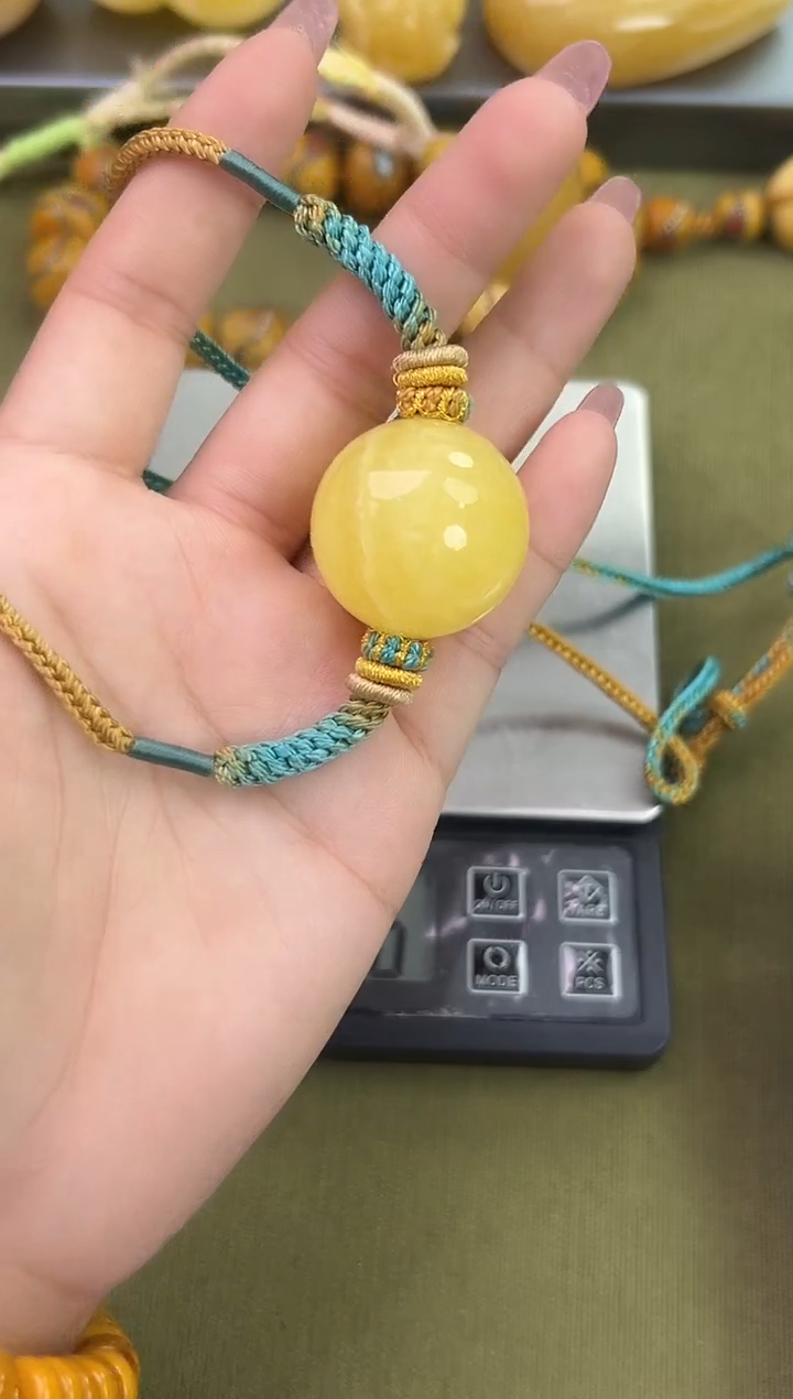 裸石琥珀未镶嵌天然琥珀蜜蜡吊坠 27+