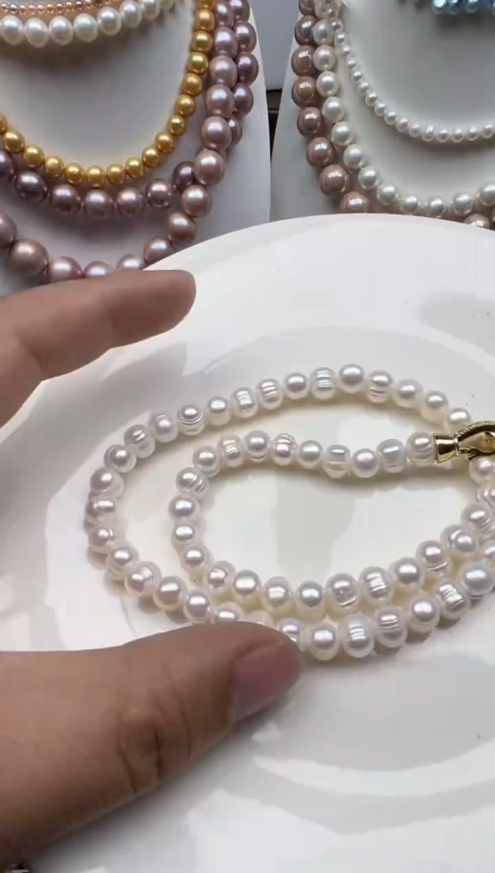 【闪购商品】淡水珍珠颈饰未镶嵌1