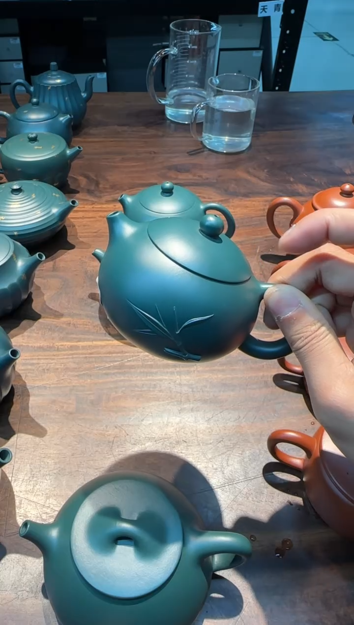 【闪购商品】汤华刚 苏门答腊青 西施壶
