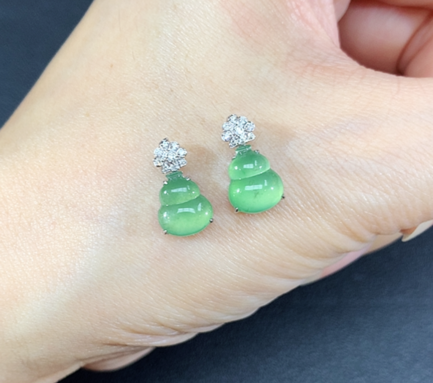 精品镶嵌翡翠吊坠lF8906-4-多样性发其一11.11