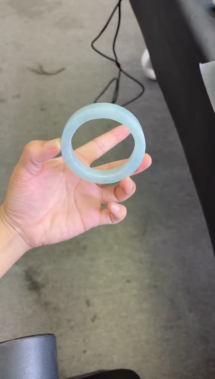 未镶嵌手镯定制翡翠辰***1手镯