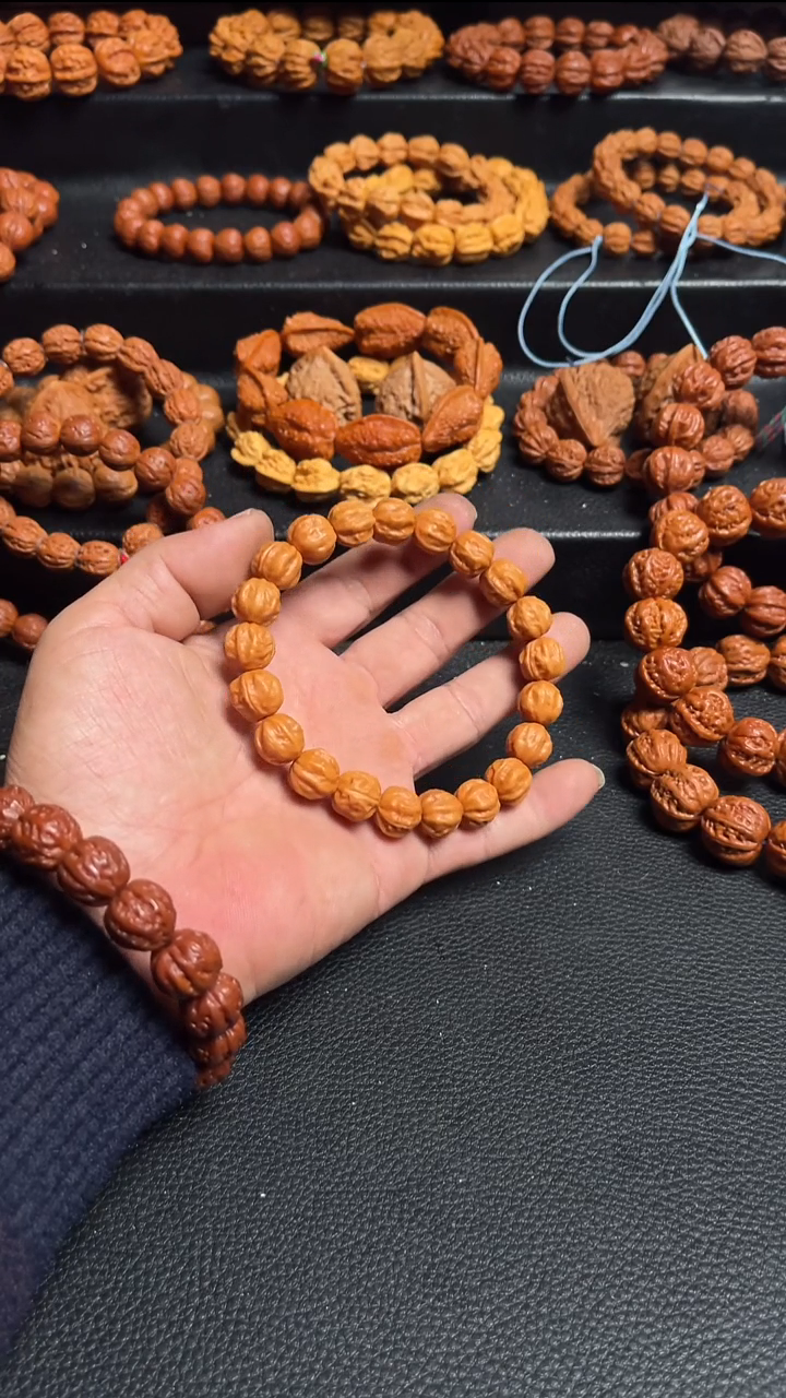 吊坠桃核Z*珀文玩手串