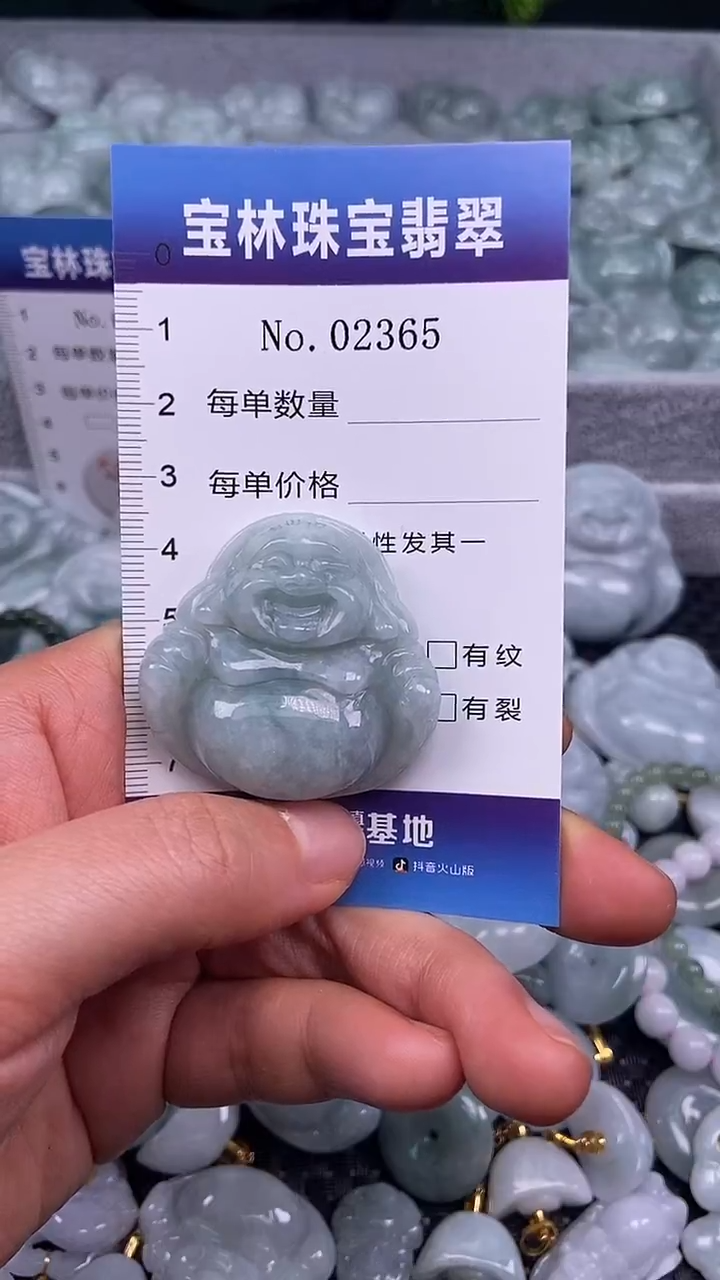 颈饰未镶嵌翡翠天然缅甸翡翠2365