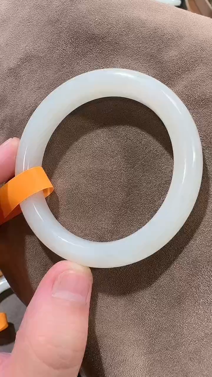 【闪购商品】和田玉吊坠未镶嵌1027 白玉镯子