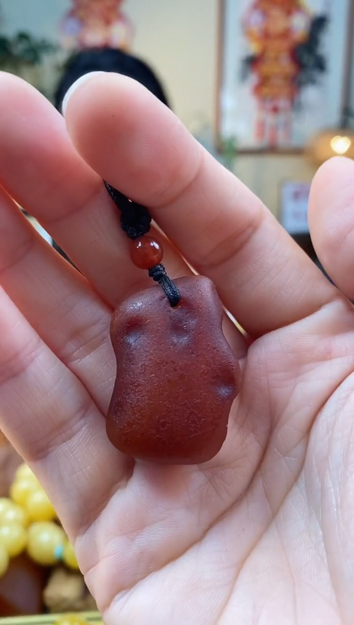 【闪购商品】琥珀颈饰未镶嵌吊坠