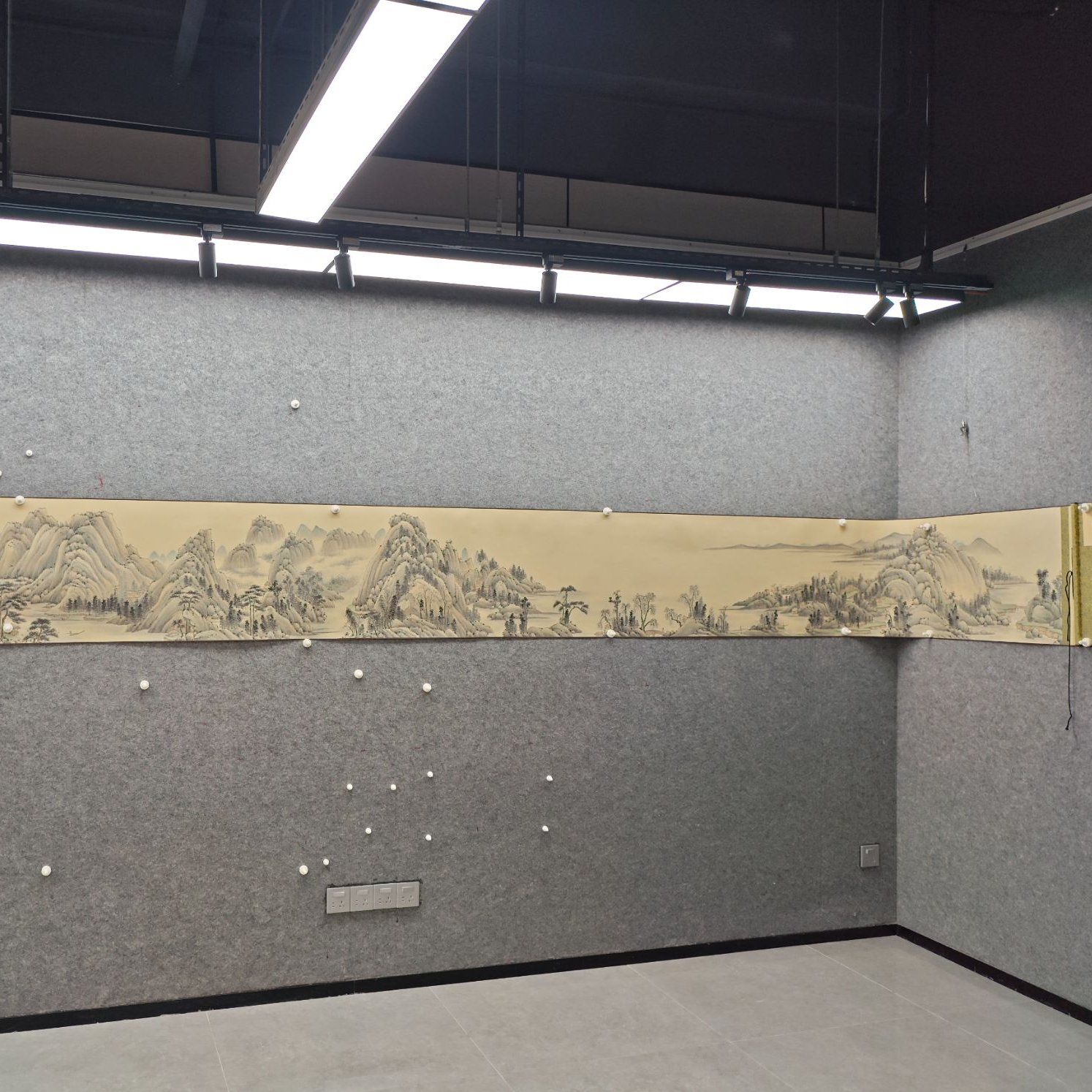 【手卷】欧阳宾900*50cm手绘礼盒作品（2）