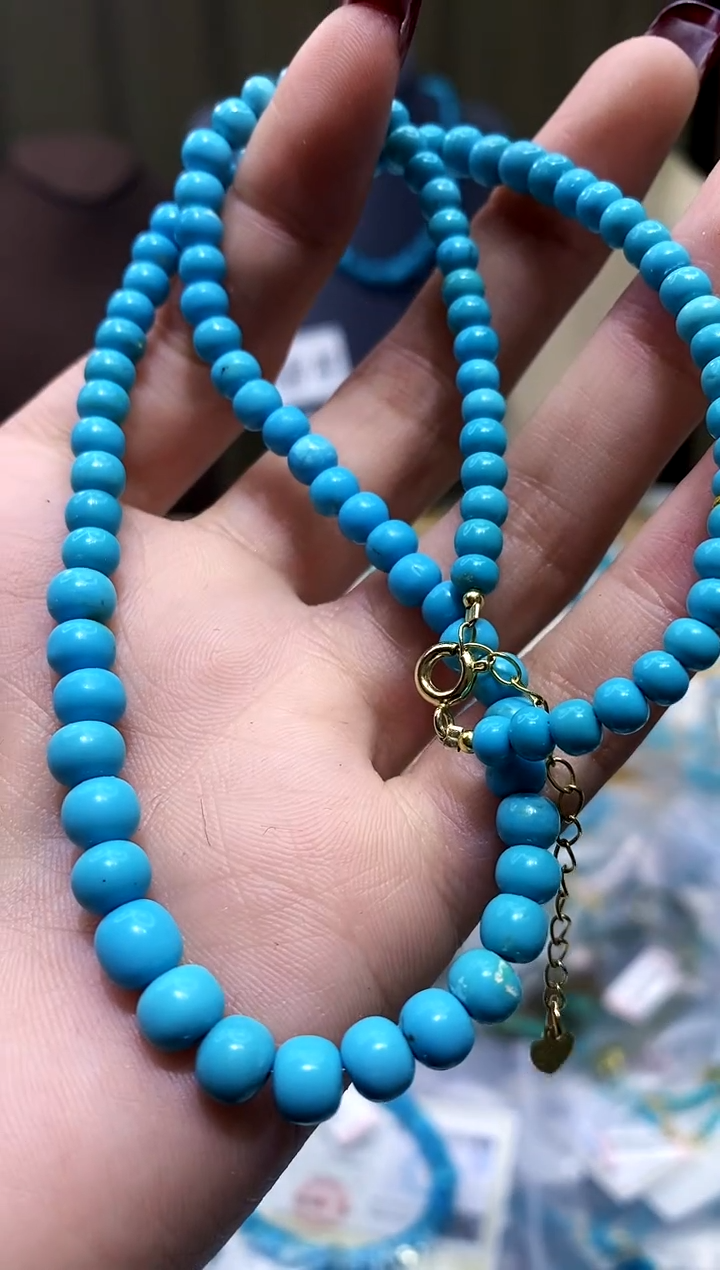 【闪购商品】绿松石项链未镶嵌695