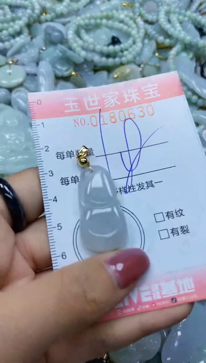 【闪购商品】翡翠颈饰未镶嵌闪购0180630