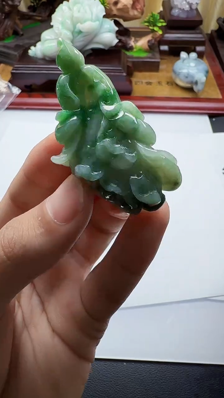 吊坠(不含链)未镶嵌翡翠1