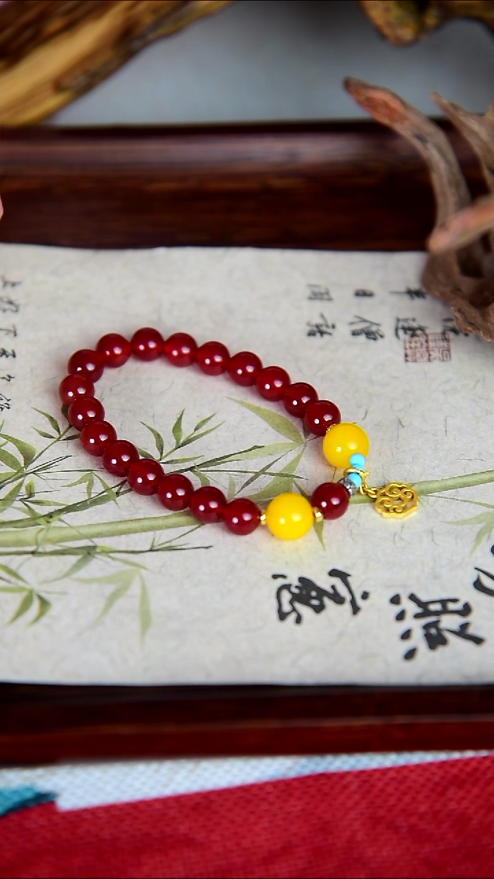 未镶嵌手串南红玛瑙南红06（多样性发其一）