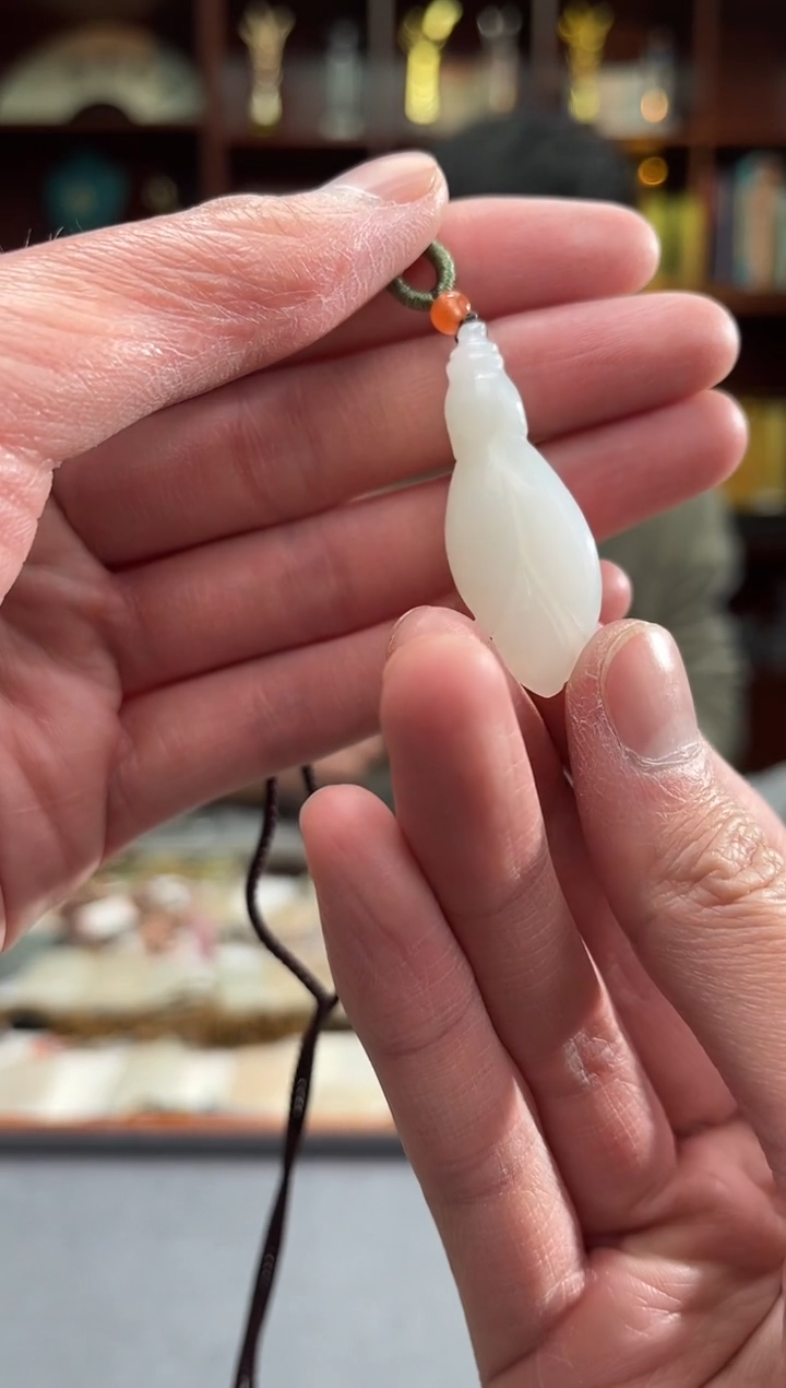 【闪购商品】和田玉玉兰花未镶嵌 