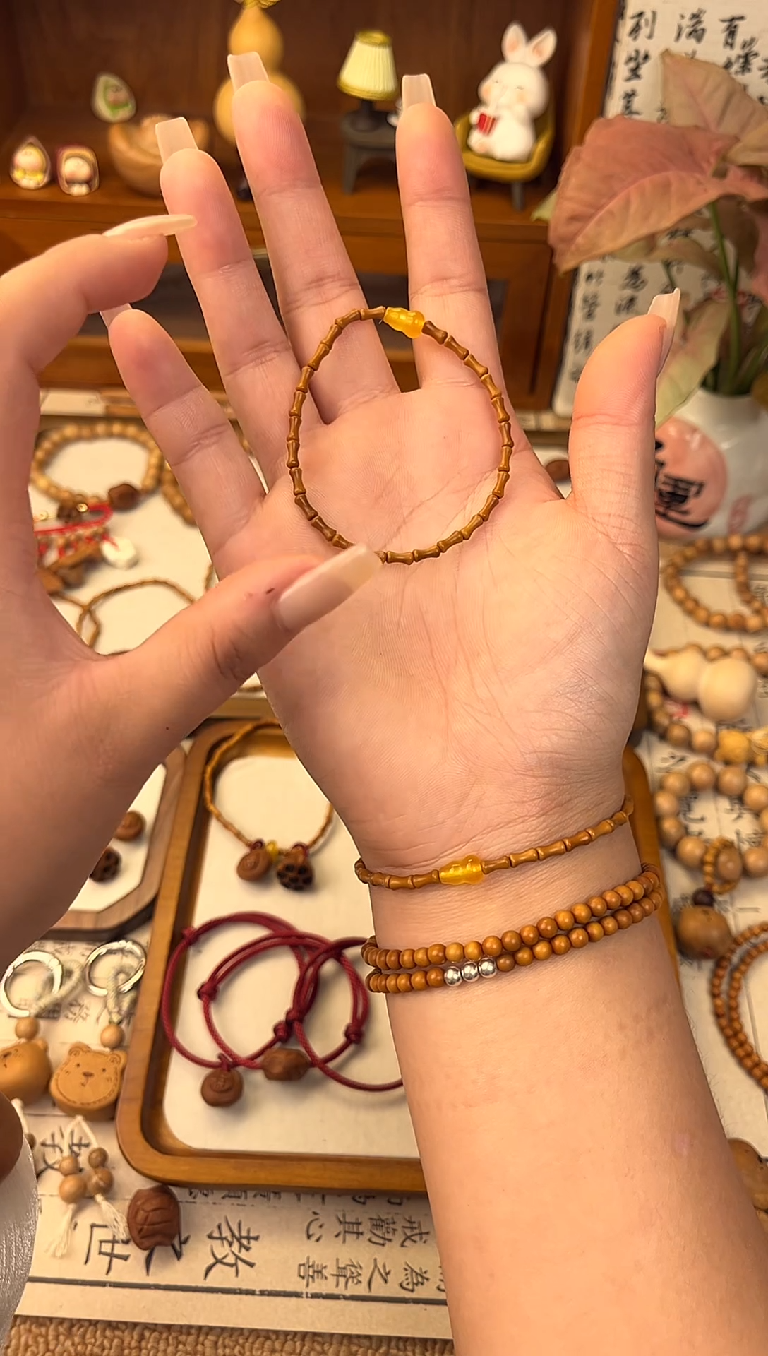 手串/手链核桃黄葫芦竹节一物一拍