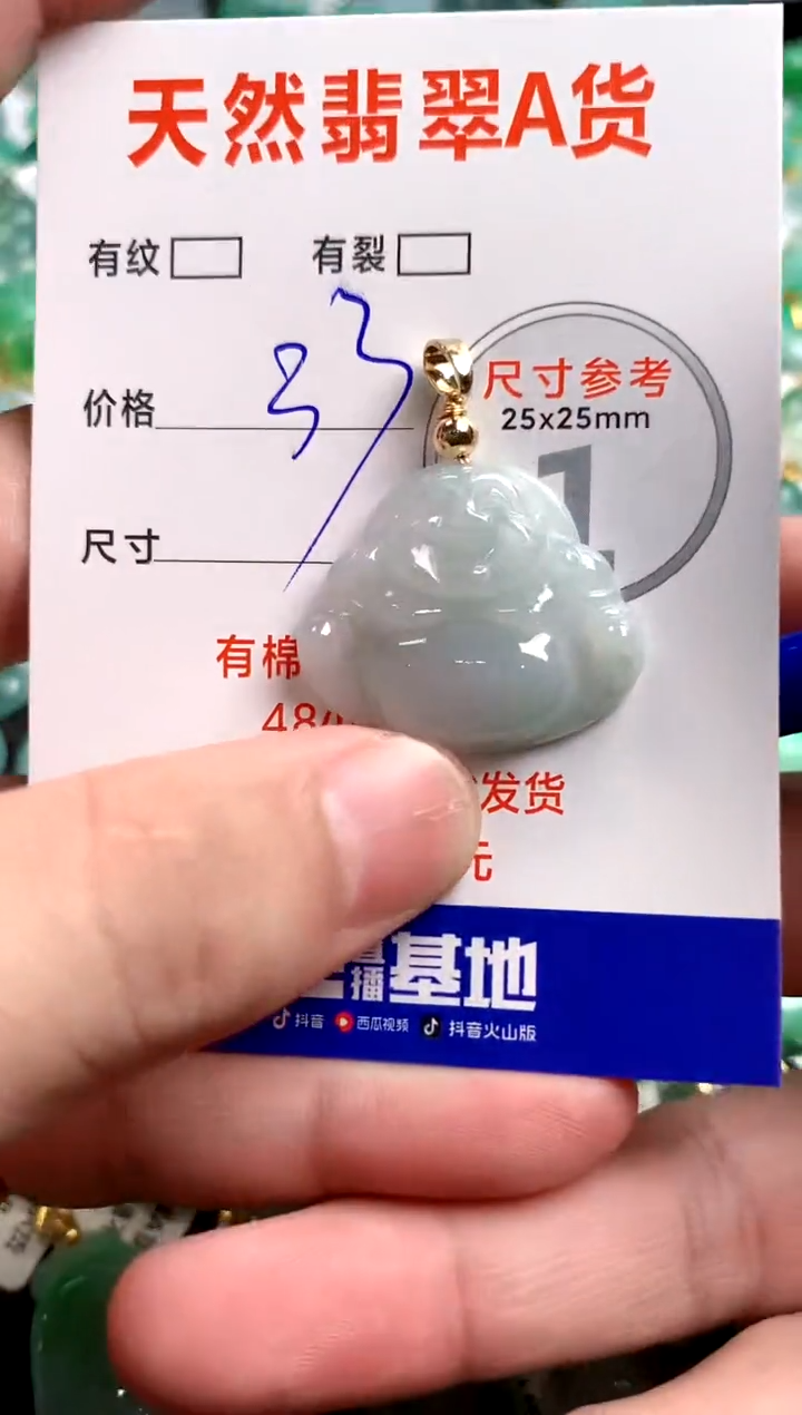 翡翠未镶嵌颈饰14006134