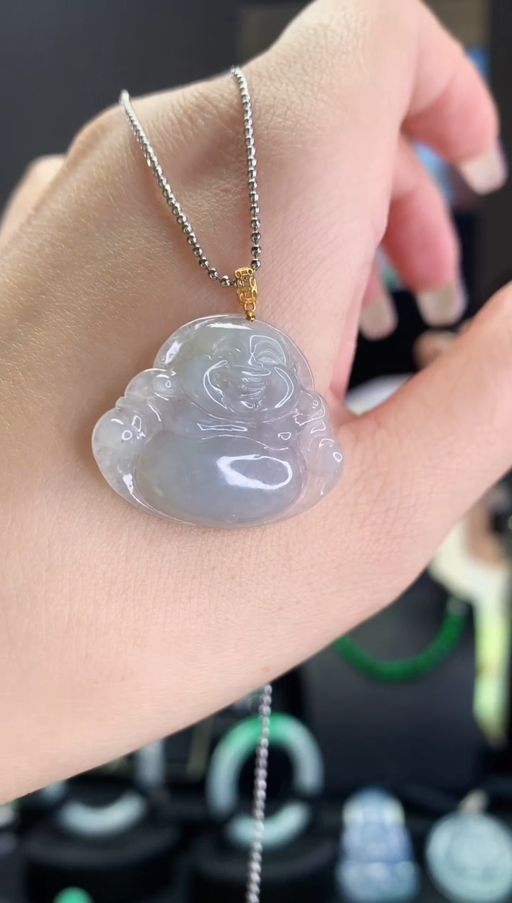 【闪购商品】翡翠吊坠(不含链)18K金镶嵌吊坠