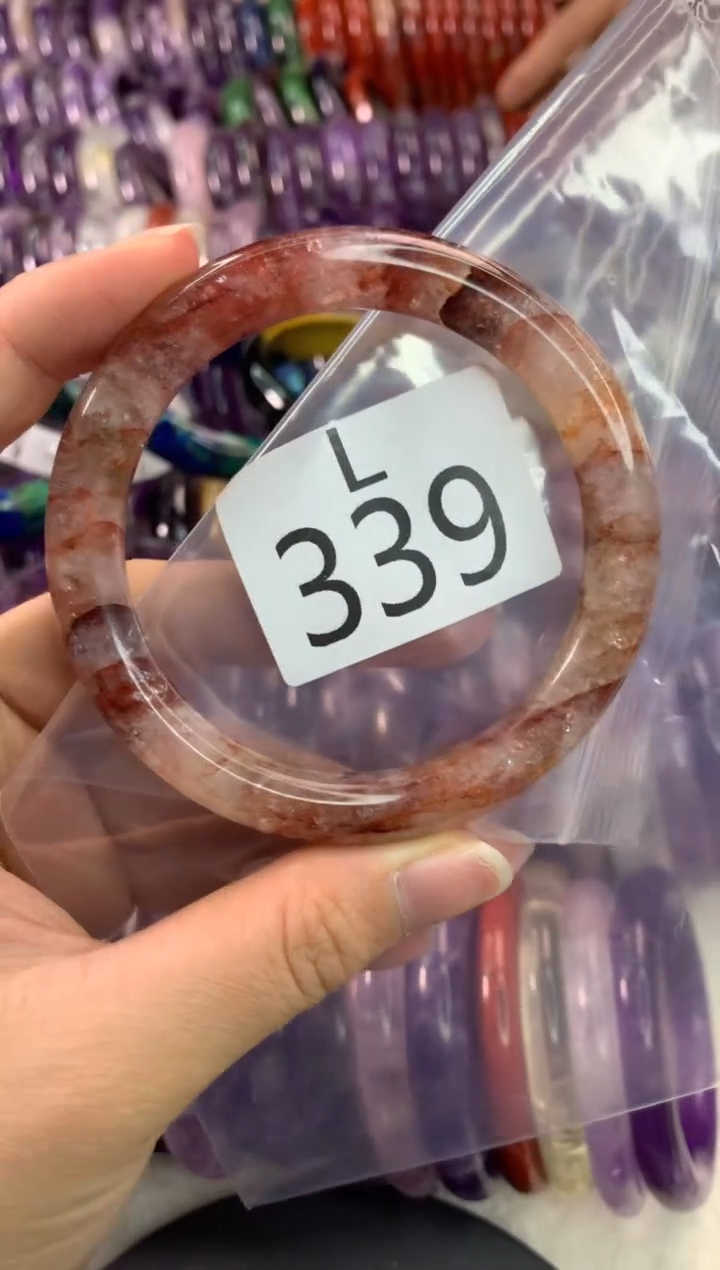 【闪购商品】水晶水晶手镯L未镶嵌339-58