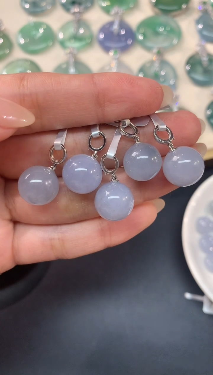 【闪购商品】翡翠吊坠(不含链)18K金镶嵌A347|880多样性发一件