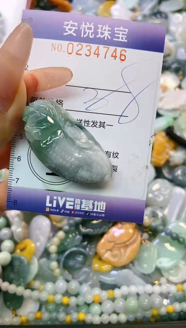 翡翠未镶嵌颈饰闪购0234746