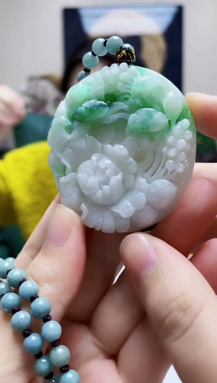 未镶嵌定制翡翠吊坠169