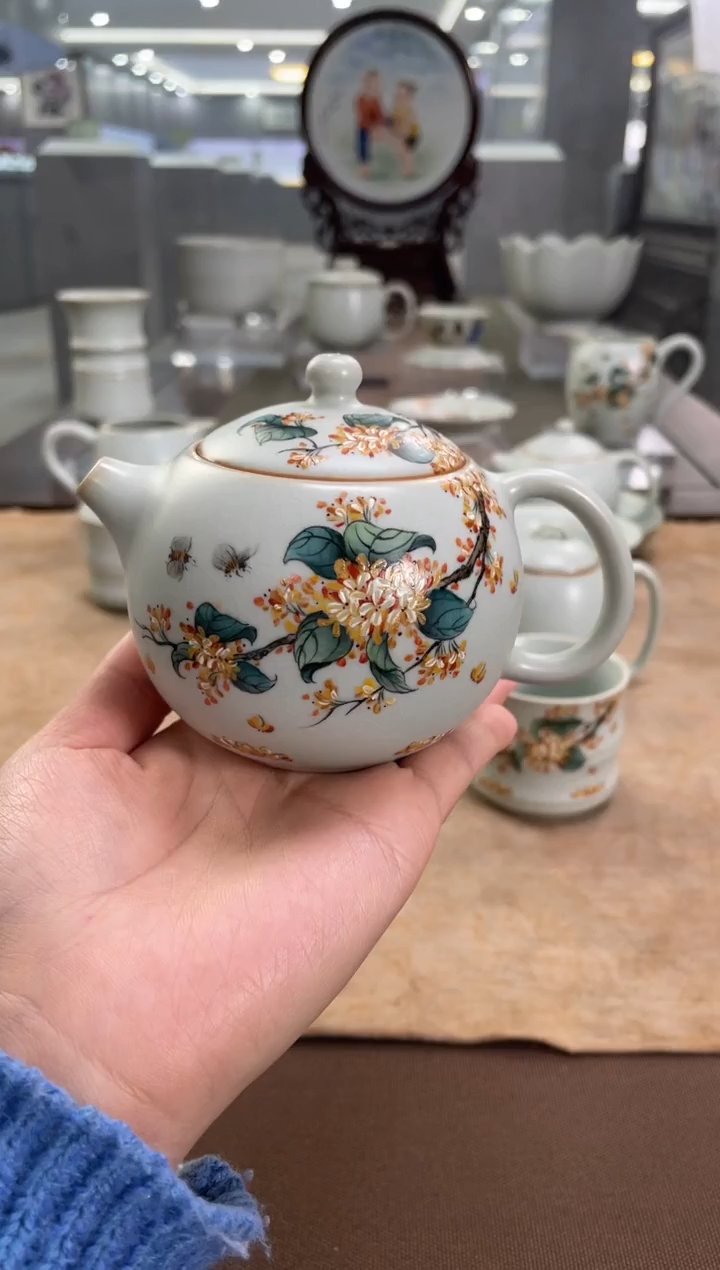 【闪购商品】余秀华手绘胖西施（桂花）