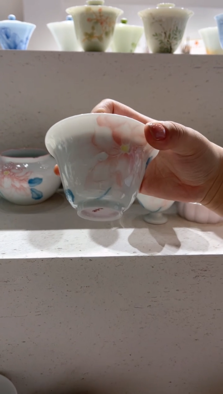 【闪购商品】明知山志-有田烧-国色惊城-凡灵盖碗