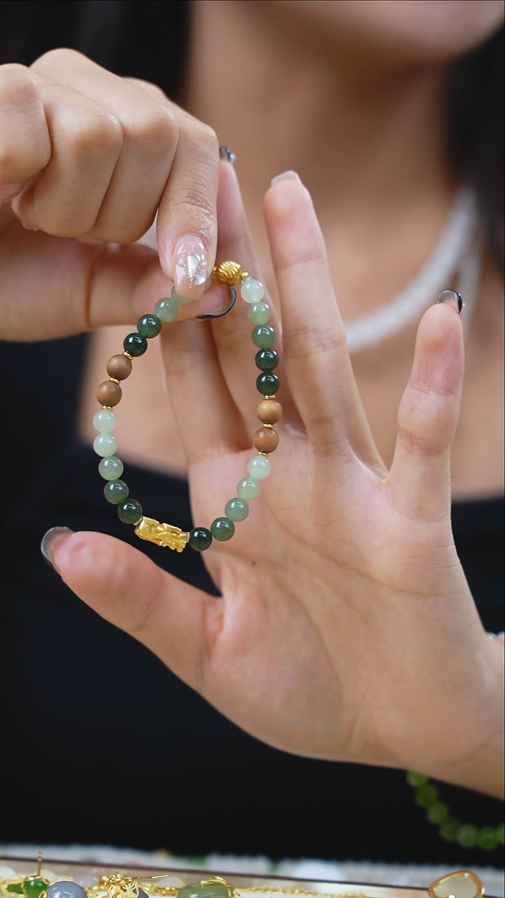 手链未镶嵌和田玉和田玉