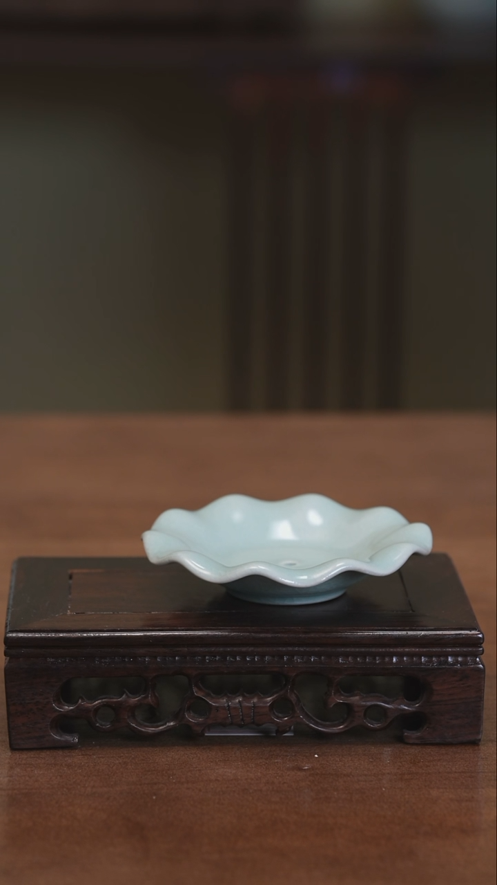 【闪购商品】清凉寺原产地仿古釉汝瓷茶漏