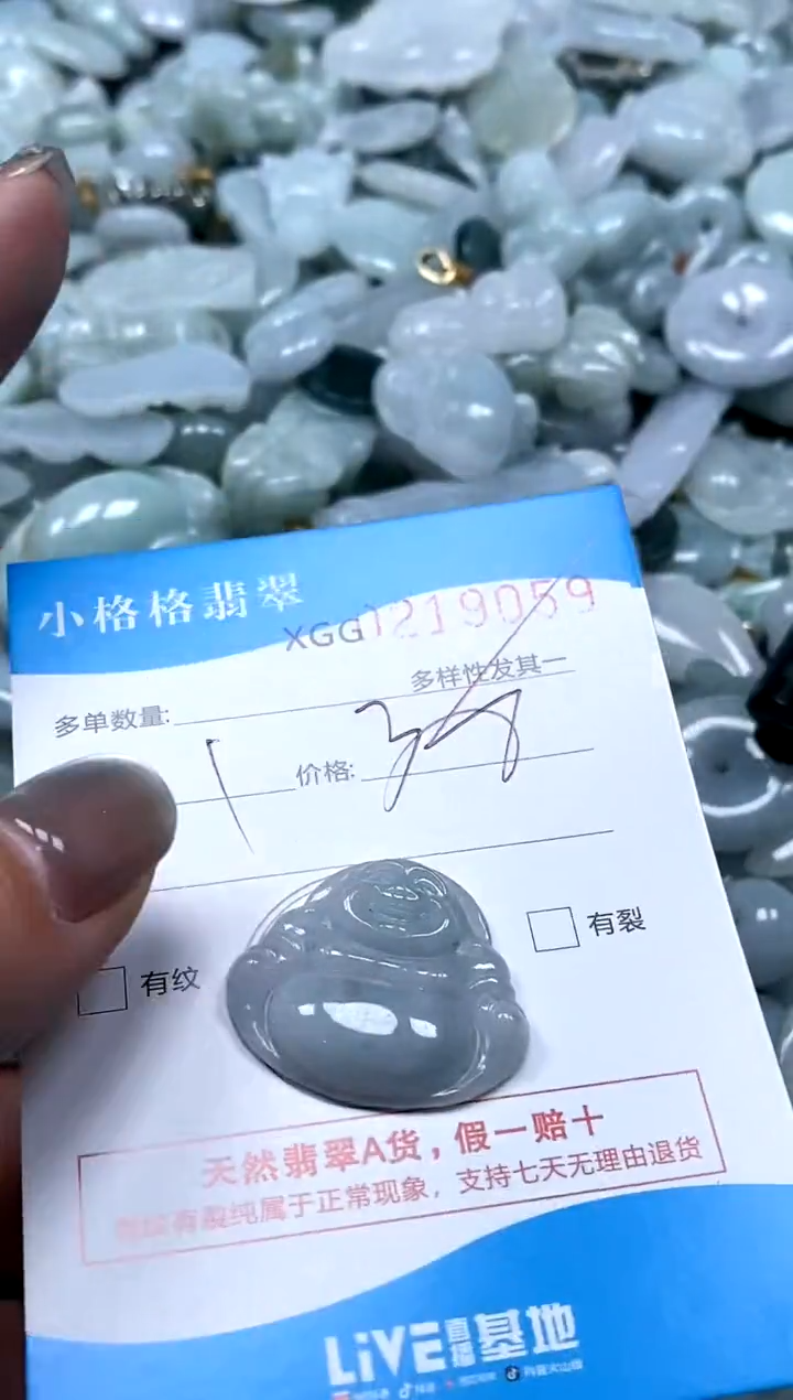 翡翠未镶嵌颈饰闪购商品0219059
