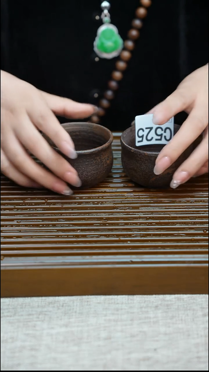 手工粗陶茶具每只不一样