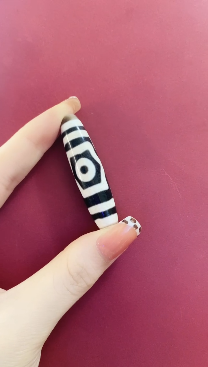 玛瑙/玉髓颈饰合金行运朱砂博古宝盖三