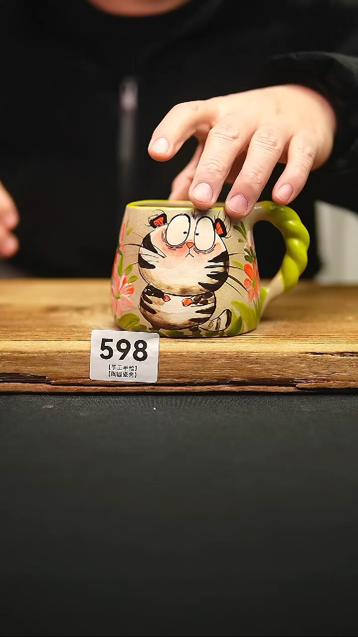 @@陶园瓷舍@@纯手工手绘@高温釉下彩